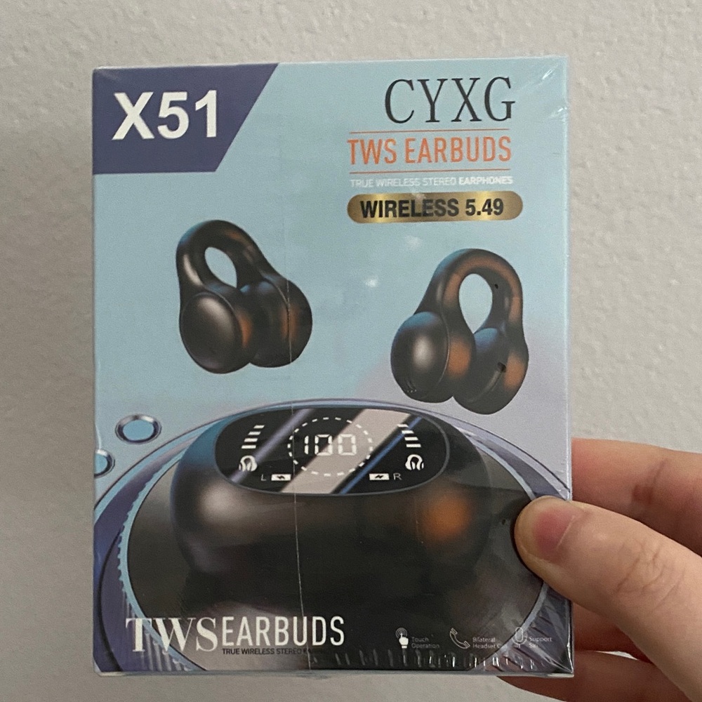 CYXG X51 TWS Wireless Earbuds - Black